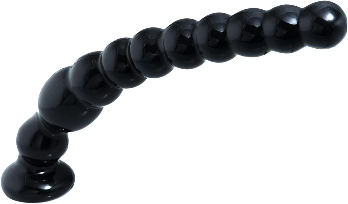 Reālistisks 30 cm dildo ar 10 bumbiņām un spēcīgu piesūcekni