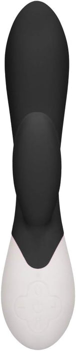 Uzlādejamais G-punkta rabbit vibrators ar sildīšanas funkciju un 8 režīmiem melnā krāsā