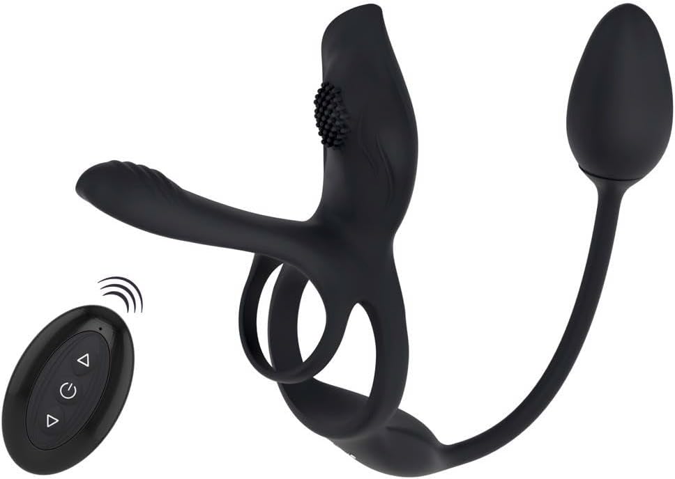 Многофункциональный парный вибратор с сильной присоской и 5 режимами