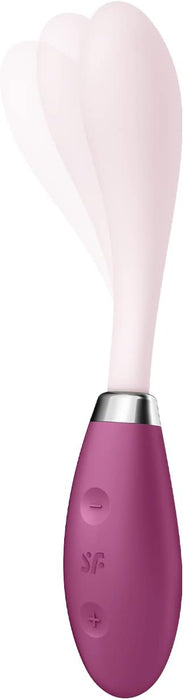 Гибкий G-спот вибратор с сильной присоской и USB зарядкой