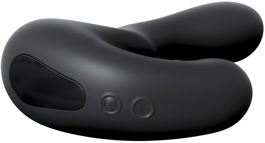 Ergonomisks prostatas vibrators ar klitora stimulētāju un 9 režīmiem