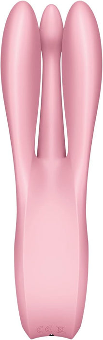 Vibrators ar 12 vibrācijas režīmiem un 3 motoriem klitora un lūpu stimulācijai