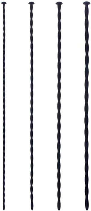 8 daļu silikona urīnizvadkanāla paplašinātāju komplekts prostatas stimulācijai, 3–10 mm