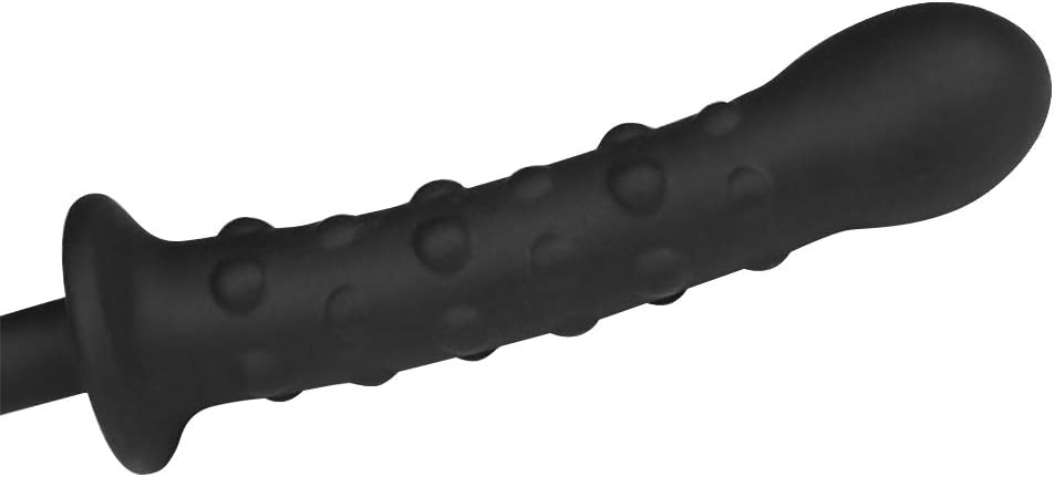 Силиконовый дилдо с ручкой и гранулами для удовольствия с сильной присоской