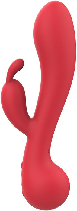 Amour Camille Sarkanā Rabbit Vibrators 22 cm ar 5 režīmiem
