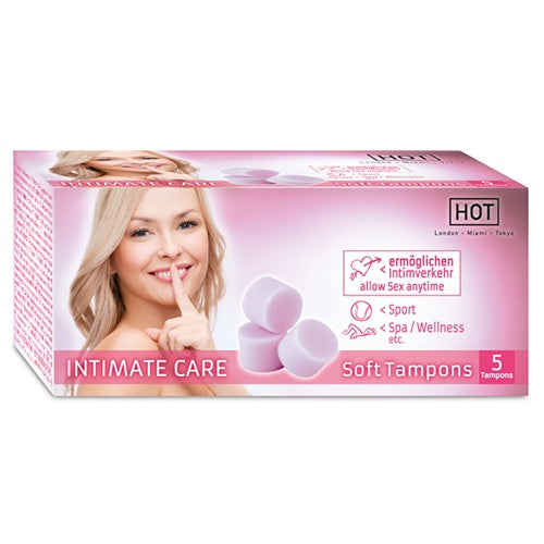 HOT Soft Tampons tamponi - sūkļi 5 gab.