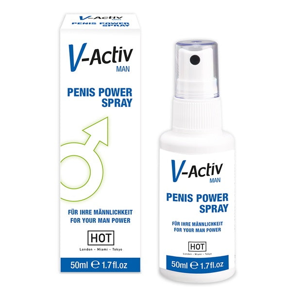 V-Activ Penis Power Spray erekciju stimulējošais aerosols 50ml