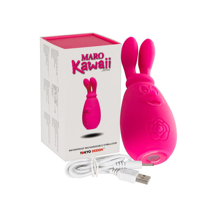 Maro Kawaii 2 – mazs, ūdensizturīgs rozā vibrators ar trusīša dizainu