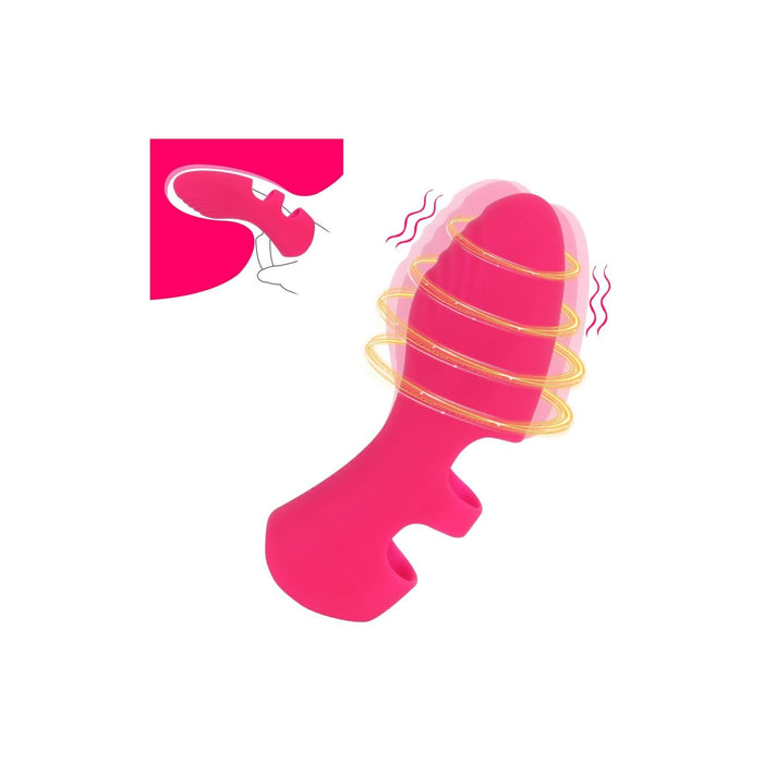 Fingervibrators ar 10 vibrācijas režīmiem – kompakts un juteklisks