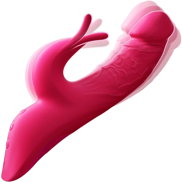 Spēcīgs 3 vienā vibrators sievietēm ar 10 vibrāciju režīmiem