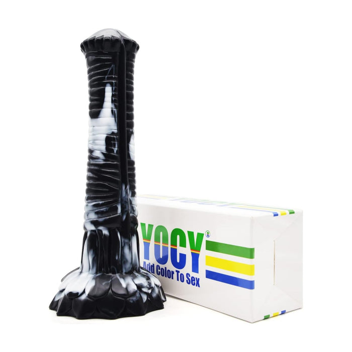 XL reālistisks zirga formas dildo ar lielu piesūcekni un unikālu dizainu
