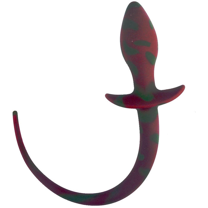 Аналог с сильной присоской из силикона с хвостом собаки для косплея