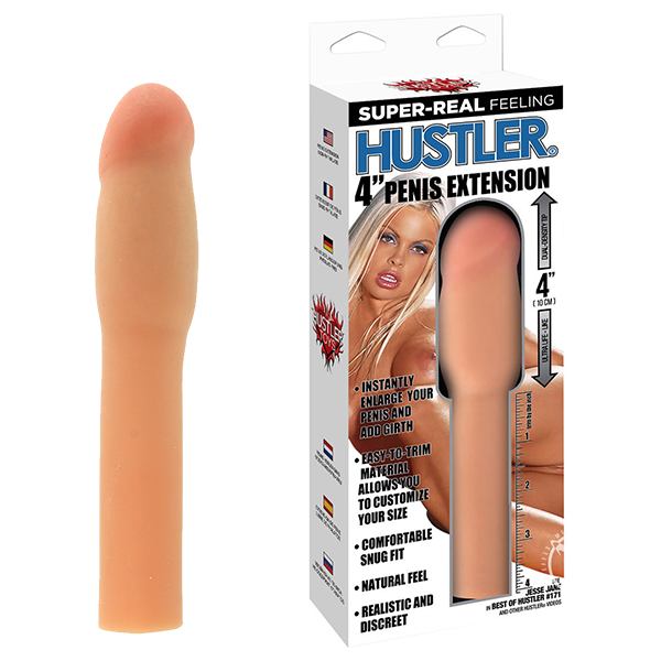 Hustler 4in-10cm dzimumlocekļa pagarinātājs