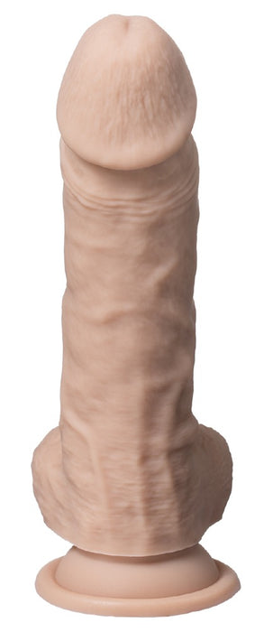 7" Modelis 1 Real Skin – reālistisks dildo ar spēcīgu piesūcekni un elastīgu dizainu