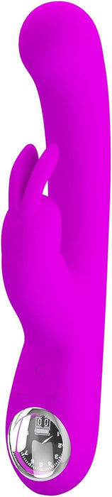 Lamar Violetais Rabbit Vibrators ar G punkta stimulāciju