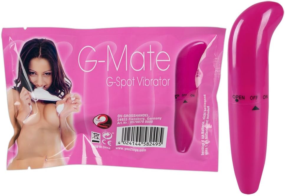 G-Mate Classic mazais G-spot vibrators sievietēm rozā krāsā