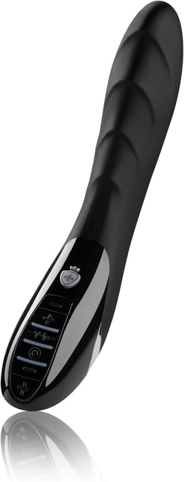 Elektriskais vibrators Sizzling Simon ar E-Stim un diviem motoriem