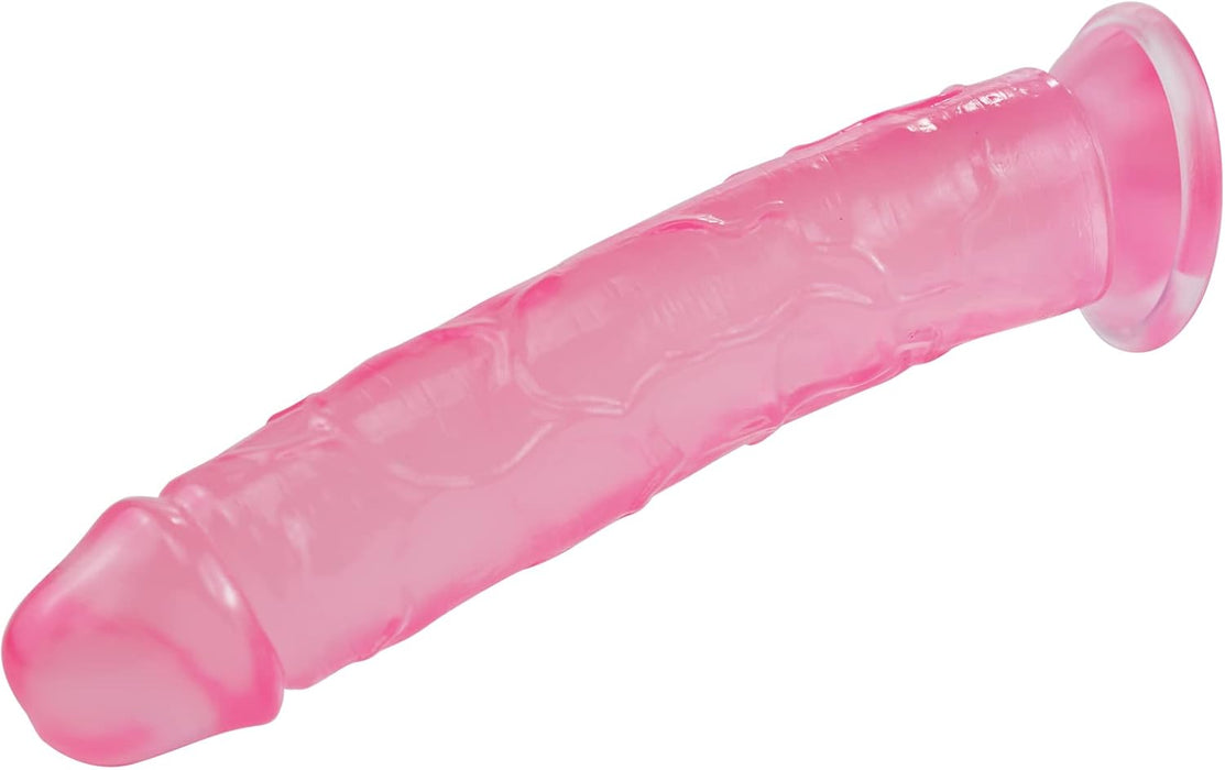 Crystal Jellies Realistisks Dildo ar Stipru Piesūcēju 17,5 cm
