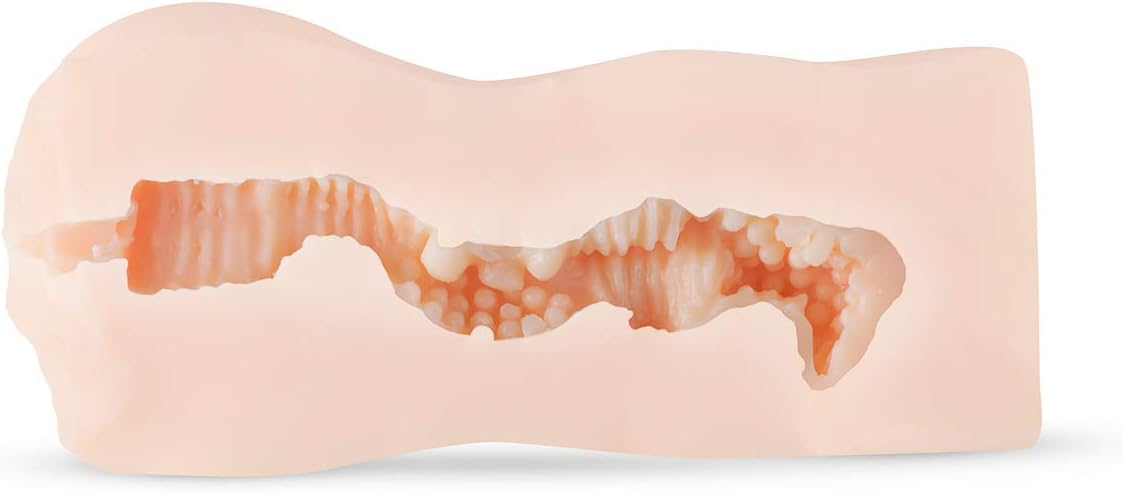 Реалистичная мужская мастурбатора с сильной присоской Эмили Финч – компактная, телесная