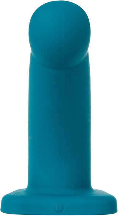 Зеленый полый G-точечный вибратор из 100% силикона с сильной присоской