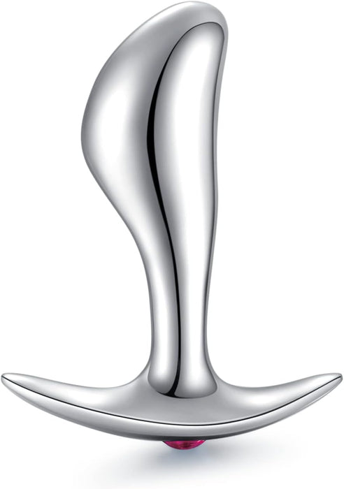 Металлические анальные пробки для женщин и мужчин с сильной присоской – набор из 3 размеров