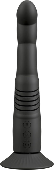 Выбор для пар: Вибратор с сильной присоской для стимуляции G и P точки, черный