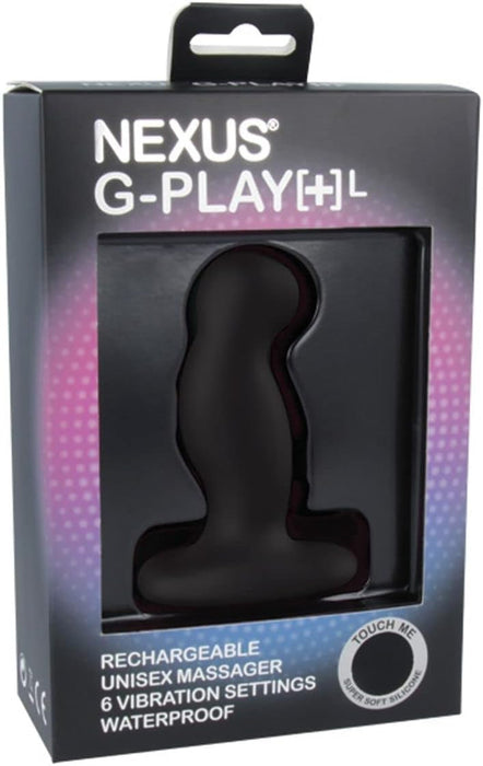 Унисекс вибратор G-Play+ с сильной присоской – элегантный массажер простаты