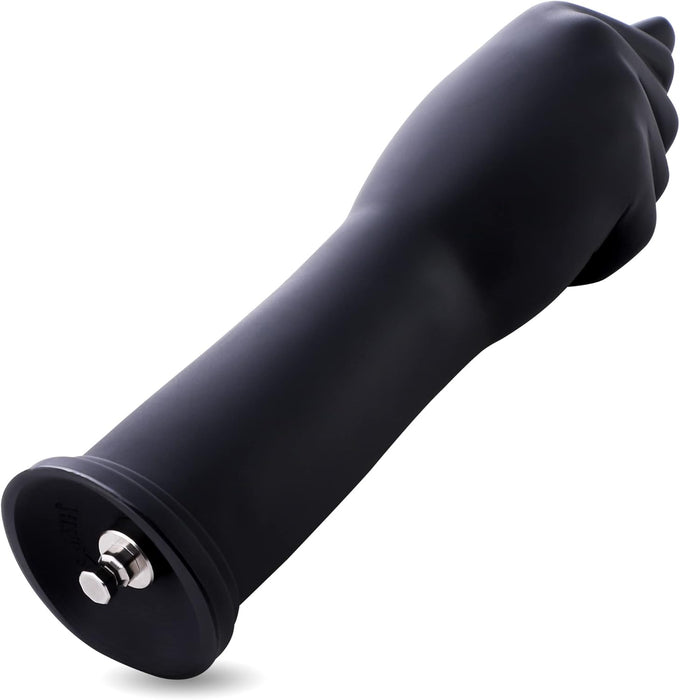 Mīksts 21.6 cm silikona dildo ar KlicLok sistēmu, vidējs izmērs