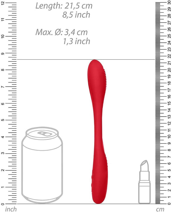 Вибратор для G-точки SHOTS с сильной присоской – элегантный дизайн
