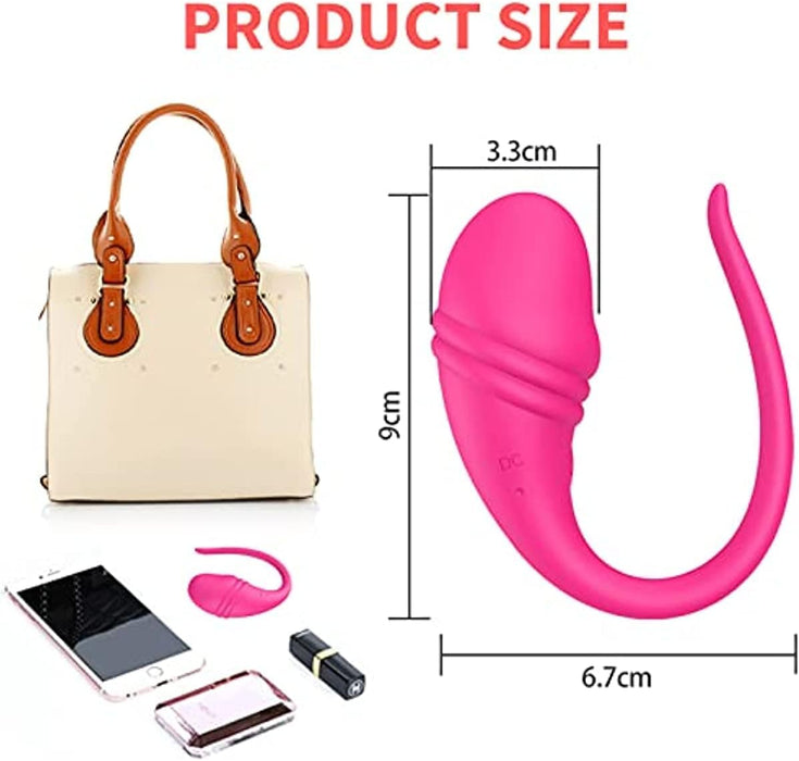 Elegants G-spot vibrator pāriem ar attālināto vadību caur lietotni