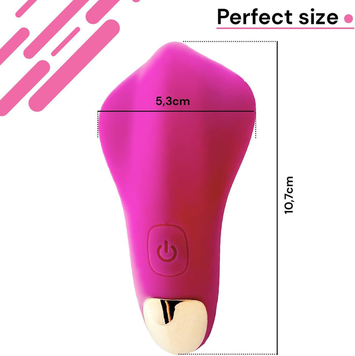 Вибратор для пар с сильной присоской, 20 режимов вибрации и USB зарядкой