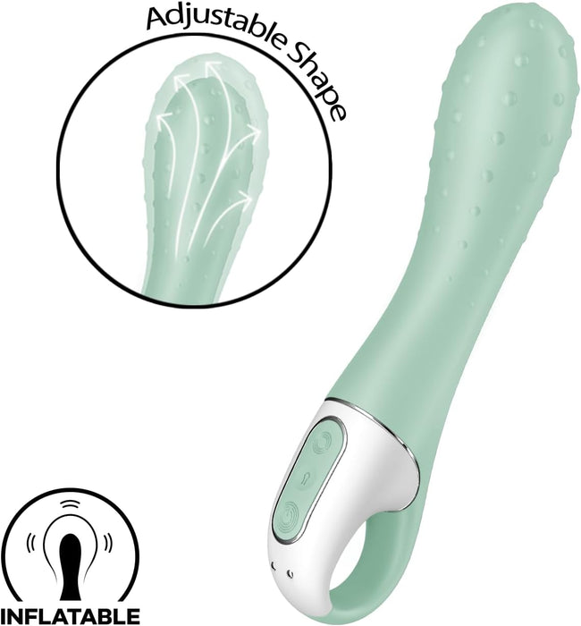 Uzpūšamais G punkta vibrators ar 12 vibrācijas režīmiem un silikona virsmu