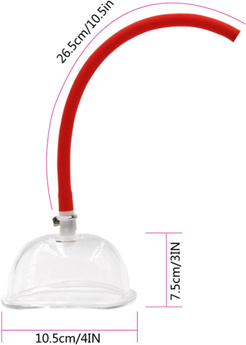 Вакуумная Клиторальная Помпа с Сильной Присоской для Интенсивной Стимуляции