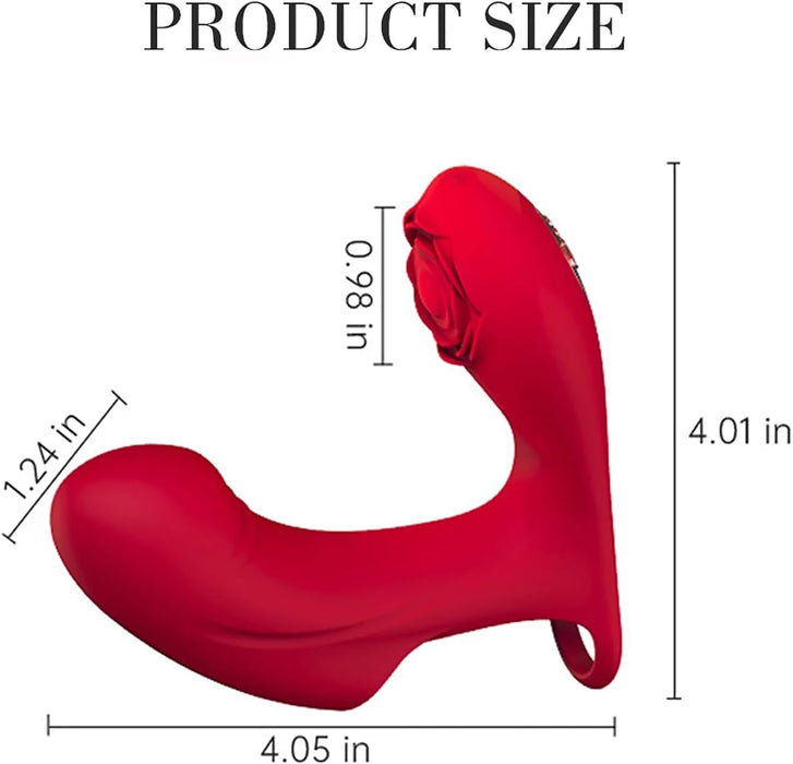 Фингер-вибратор для женщин с сильной присоской и 9 режимами вибрации и постукивания
