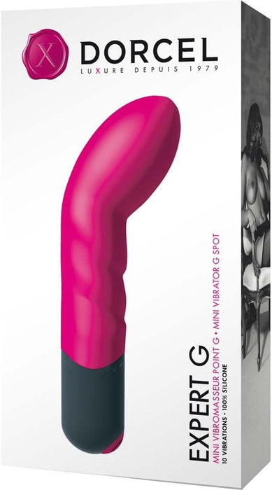Expert G mini vibrator ar izliekta galviņu G punktu stimulācijai