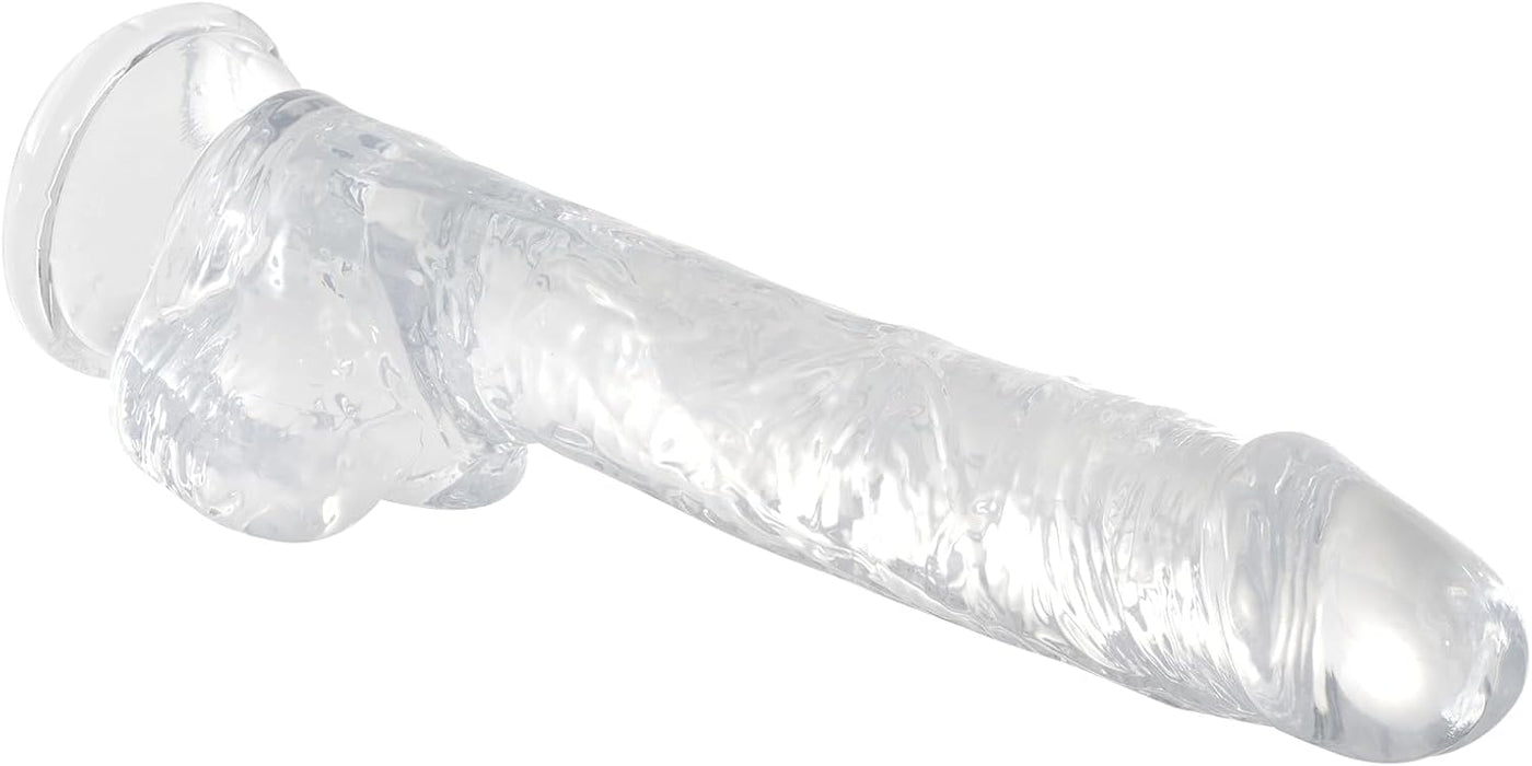 Reālistisks 35,5 cm garš gigantiskais dildo ar spēcīgu piesūcekni