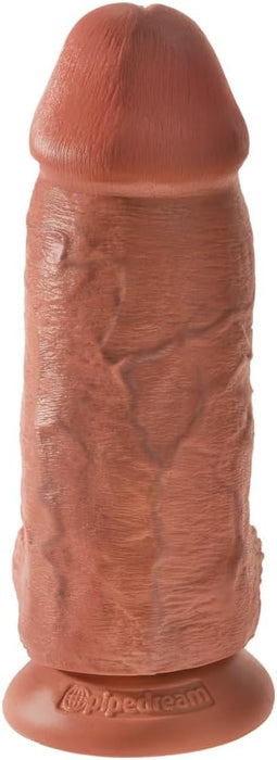 King Cock Chubby Tan Дилдо 9 дюймов с сильной присоской – реалистичный и прочный