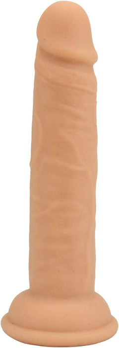 4,5 collu silikona reālistisks dildo ar stipru piesūcekni iesācējiem