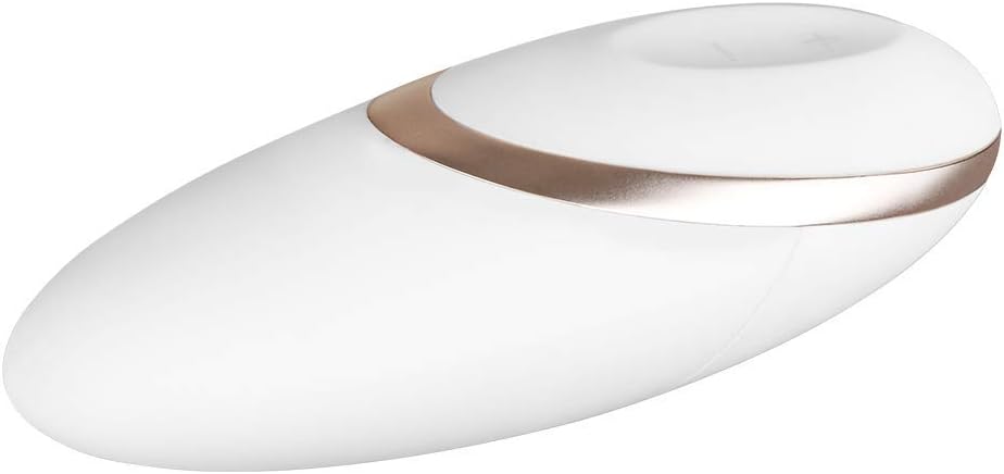 Diskrēts 12 cm vibrators ar mīkstu silikona pogu un 7 vibrācijas režīmiem