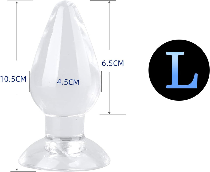 Anālais Stimulators ar Kristāliem – Klasisks Dizains un Intensīvi Pārsteigumi