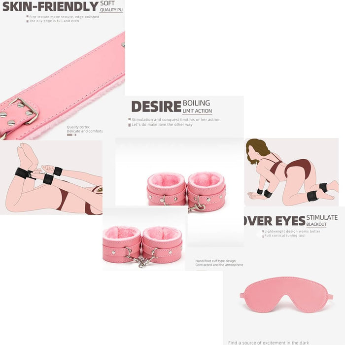 25 daļu BDSM komplekts – ideāls universāls komplekts vakara baudām