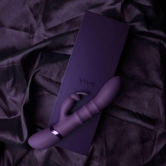 Stilīgs G-punkta vibrators ar dubultu stimulāciju un 7 režīmiem