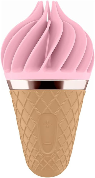 Sweet Treat – Klitorālais vibrators ar 11 rotācijas programmām un USB uzlādi