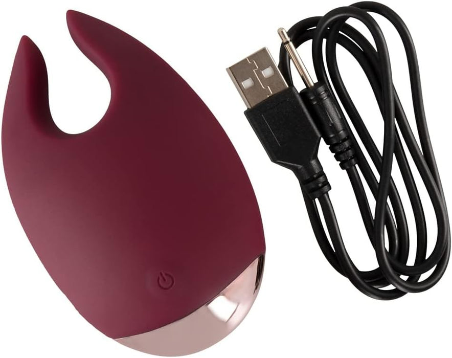 Intensīvs Lay-on Vibe klitora vibrators ar 10 režīmiem un divām lokanām stimulatora kājiņām