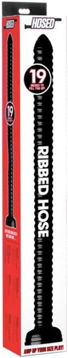 Рифленая анальная игрушка 19 дюймов с сильной присоской