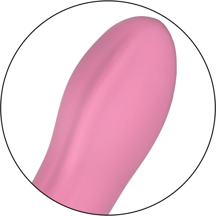 Divpusējs masāžas vibrator ar 7 vibrācijas funkcijām un drošu silikonu