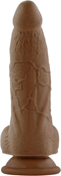 Reālistisks dildo ar spēcīgu piesūcekni ērtai lietošanai