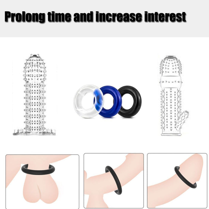 Silikona spraudņu komplekts pāriem un iesācējiem ar spēcīgu piesūkni – 17 gab.