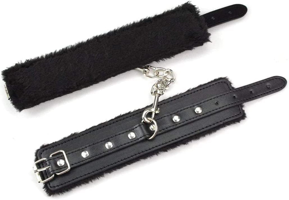 Набор BDSM с наручниками и маской для чувственных игр с сильной присоской