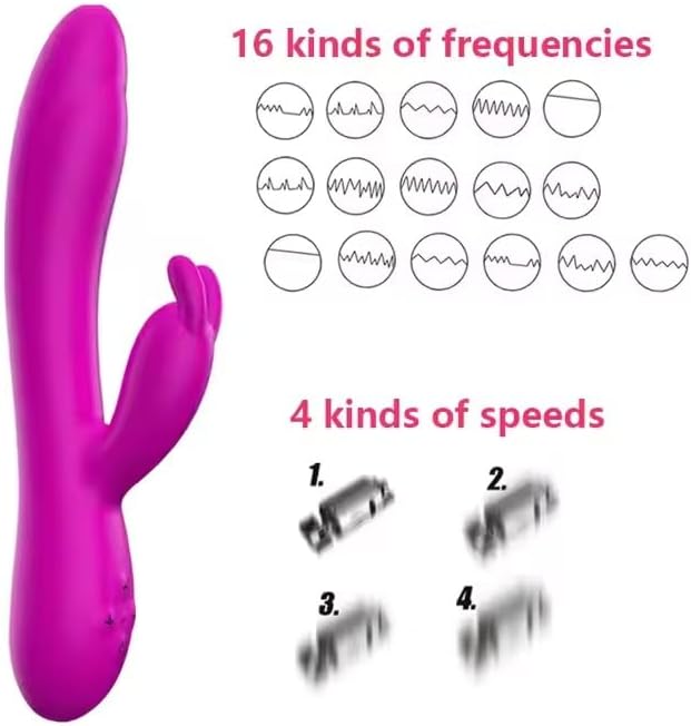 Trusīša vibrators ar sildīšanas funkciju – kluss un spēcīgs klitora un G punkta stimulators